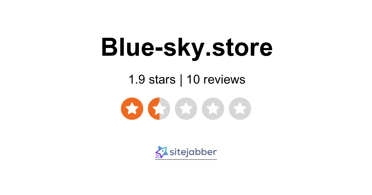 Reviews of Blue-sky.store ...