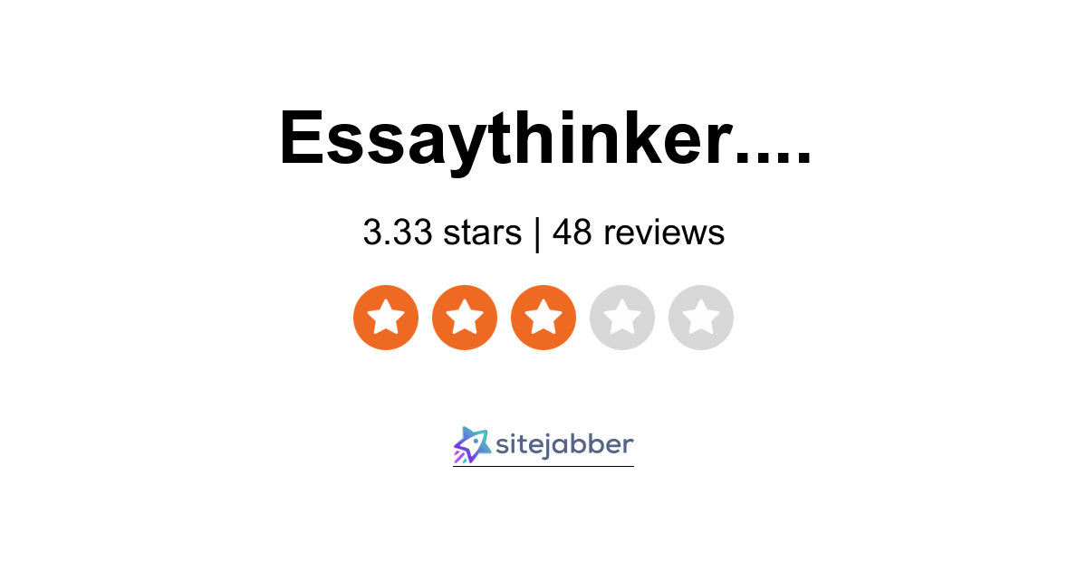 EssayThinker.com Reviews