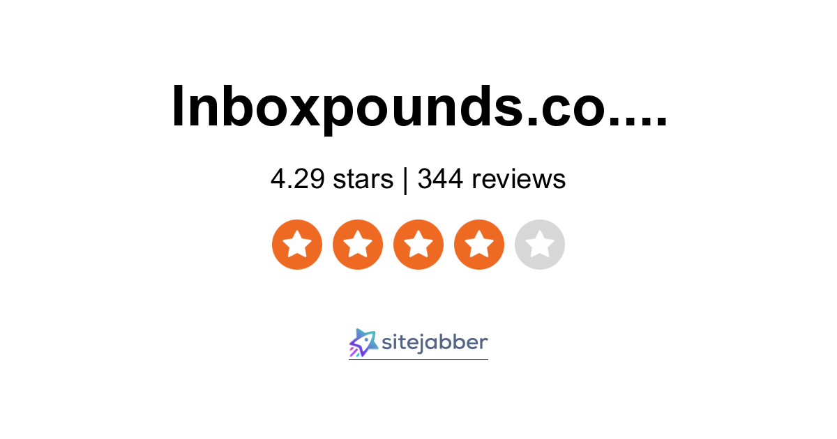 200 Reviews of Inboxpounds.co.uk | Sitejabber